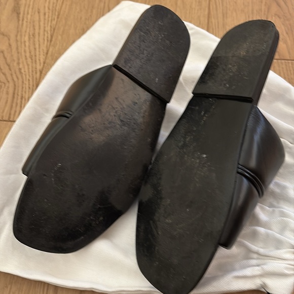 ❤️sale❤️JW Anderson Anchor logo-embellished quilted leather slides - Picture 11 of 11